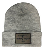 RA Fold Beanie w/Leatherette Patch