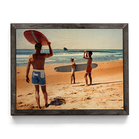 The Endless Summer Wood Print – Robert August Surf Company