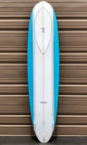 8'6" Robert August 'What I Ride' Round Tail w/ Box + Futures